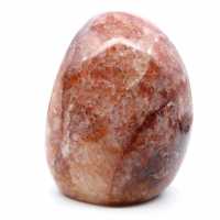 Quartz rouge décorative