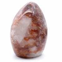 Pierre naturelle de quartz rouge