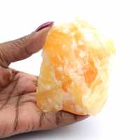 Roche en calcite orange