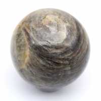 Pietra di luna nera naturale