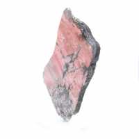 Rhodonite slice for decorative use