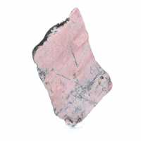Rhodonite slice for decorative use