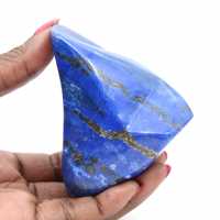 Polished Lapis Lazuli Specimen for Decoration and Collection