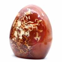 Polished Carnelian Ornament Decoration - Natural Mineral from Madagascar for Collectors