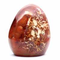 Polished Carnelian Ornament Decoration - Natural Mineral from Madagascar for Collectors