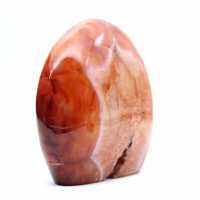 Polished Madagascar Carnelian - Large Decorative Stone (Natural Ornament)