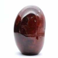 Polished Carnelian from Madagascar - Red-Orange Natural Stone Specimen (Ornament)