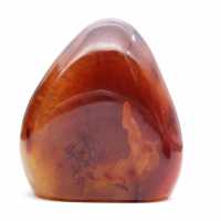 Polished Carnelian Ornament Madagascar - Red-Orange Collector's Specimen (Natural Stone)