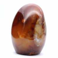 Authentic Polished Carnelian Ornament from Madagascar - Decorative and Collectible Mineral