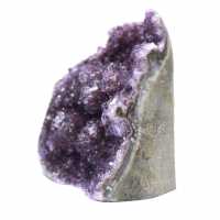 Geoda escultórica de amatista – Decoración mineral Brasil