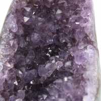Hoogwaardige amethist druse – Braziliaans exemplaar voor op kantoor