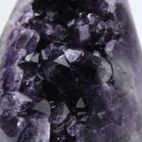 Purple amethyst geode