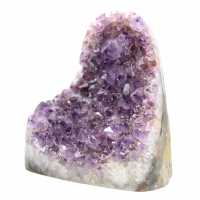 Amethyst geode, purple crystal