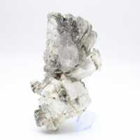 Glimmerkristalle auf afghanischem Quarz