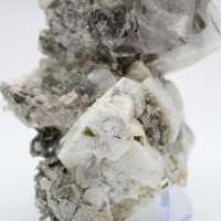 Glimmerkristalle auf afghanischem Quarz