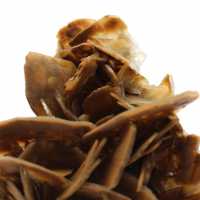 Cristales marrones de barita de Ouichane