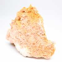 Cristais de barita laranja do Marrocos para colecionadores.