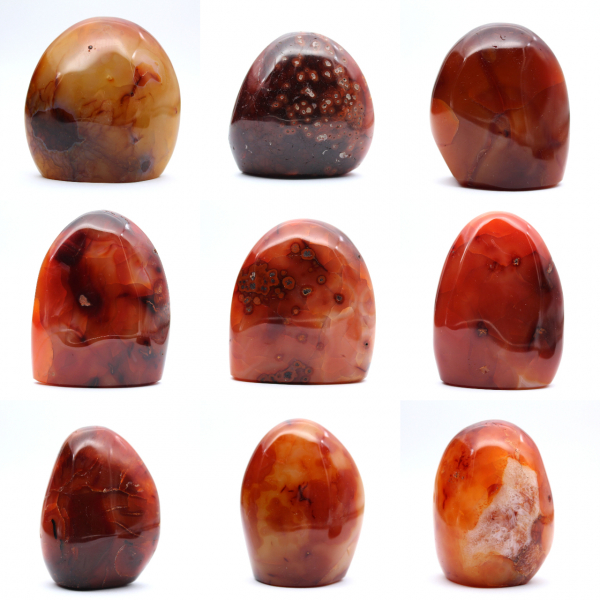 Cornaline Polie Petite Pièce - Spécimen Minéral de Décoration (Madagascar)