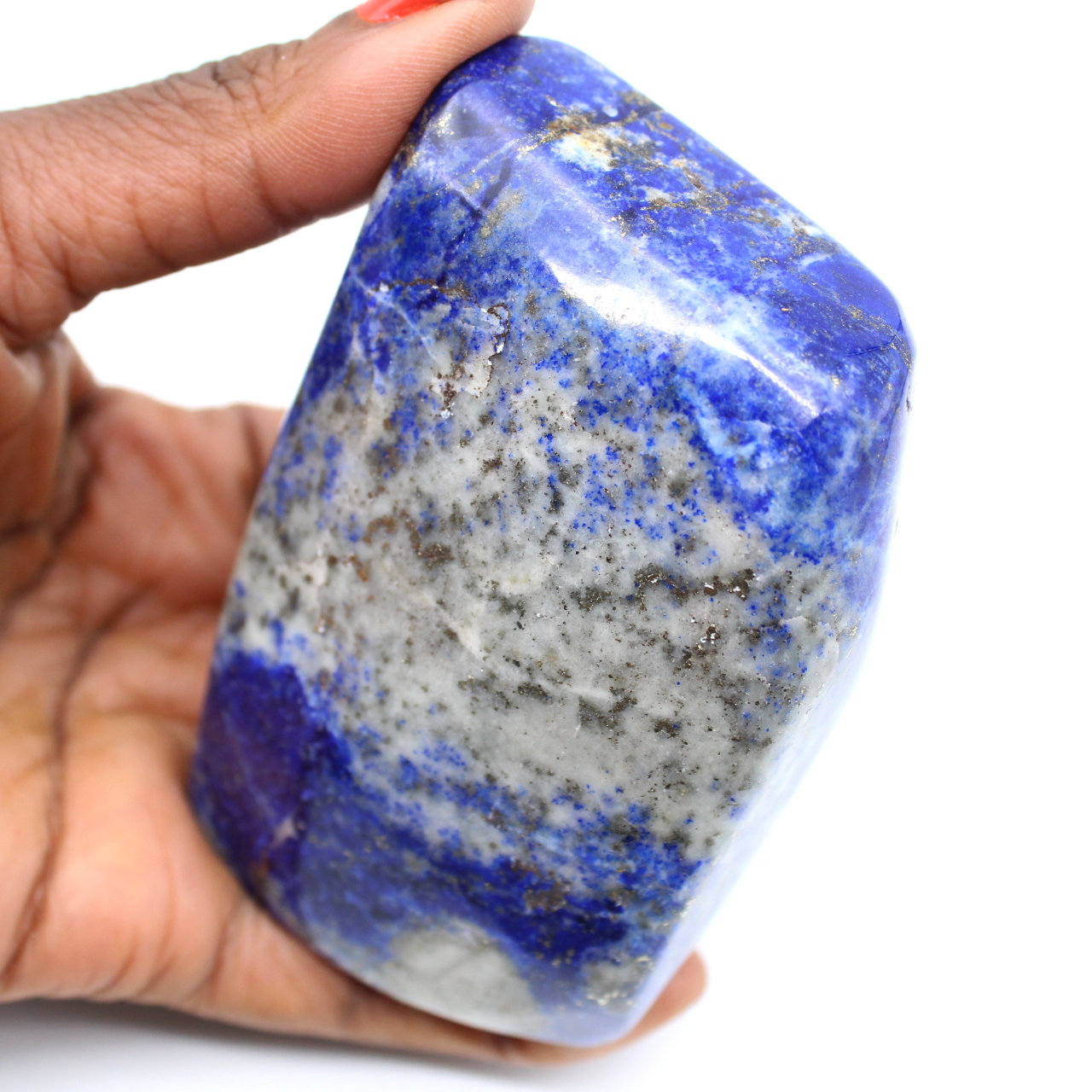 Naturligt block av Lapis-lazuli