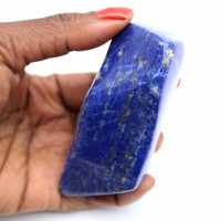 Bloc poli en Lapis-lazuli