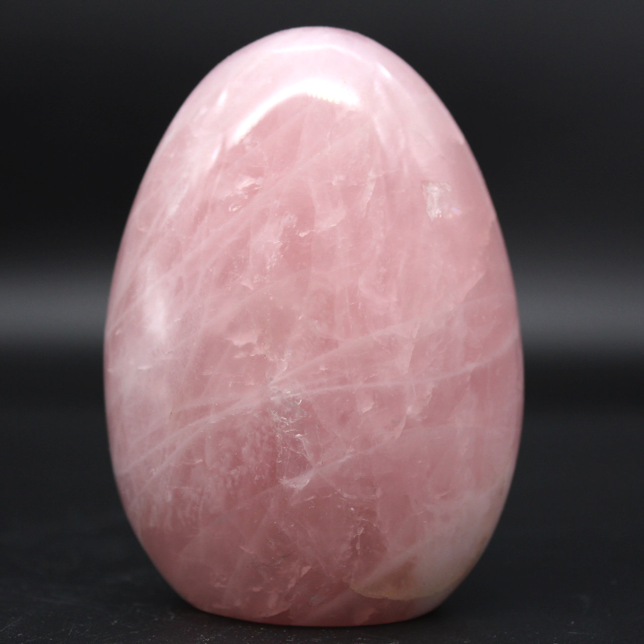 Forme libre en pierre de quartz rose