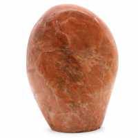 Piedra de luna rosa microlina natural