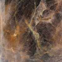 Bloc de pierre de lune noir microline naturelle polie