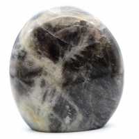 Pierre de décoration en pierre de lune noir microline