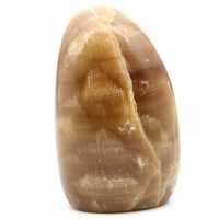 Calcite honey ornamental stone from Madagascar