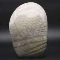 Natürlicher grauer Jaspis-Stein