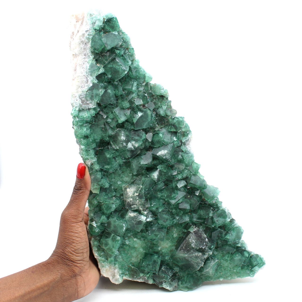 Grüner Fluorit aus Madagaskar von fast 4 Kilo