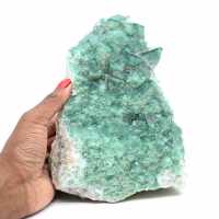 Fluorite naturelle cristallisée en cube de plus de 2,6 kilo