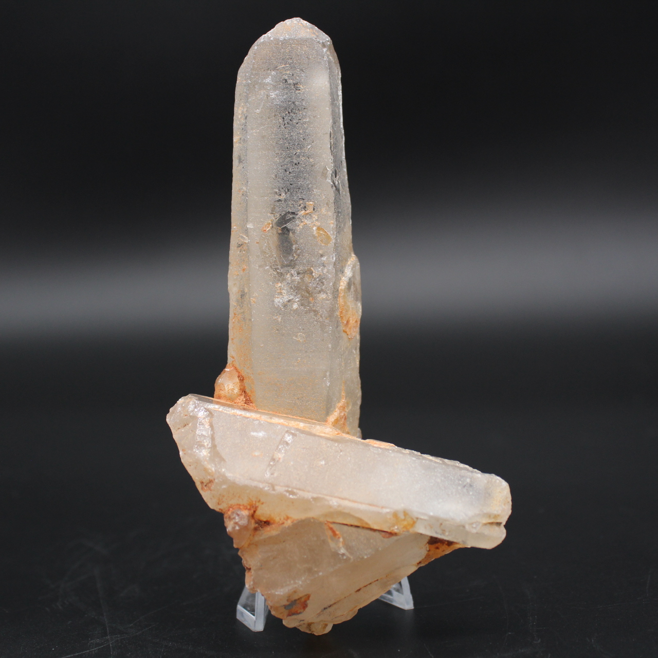 Prisme naturel de quartz