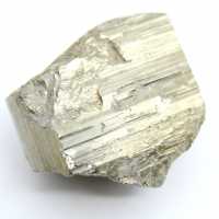 Pyrite naturelle de Bulgarie cristallisée