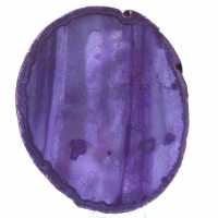Agate violette d'ornement