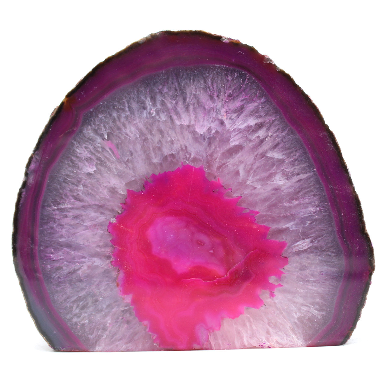 dekorativer rosa Achat
