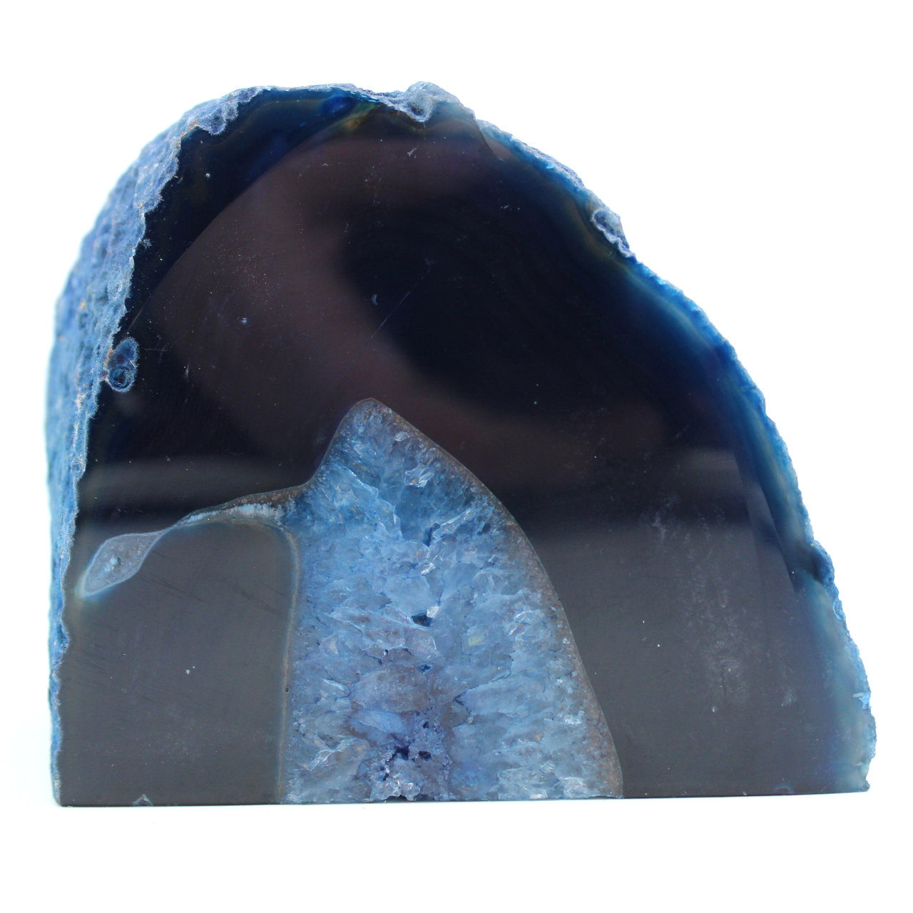 Agate bleue d'ornement