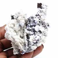 Crystallization of sphalerite, galena and calcite