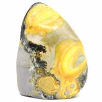 Jasper bumblebee polished stone