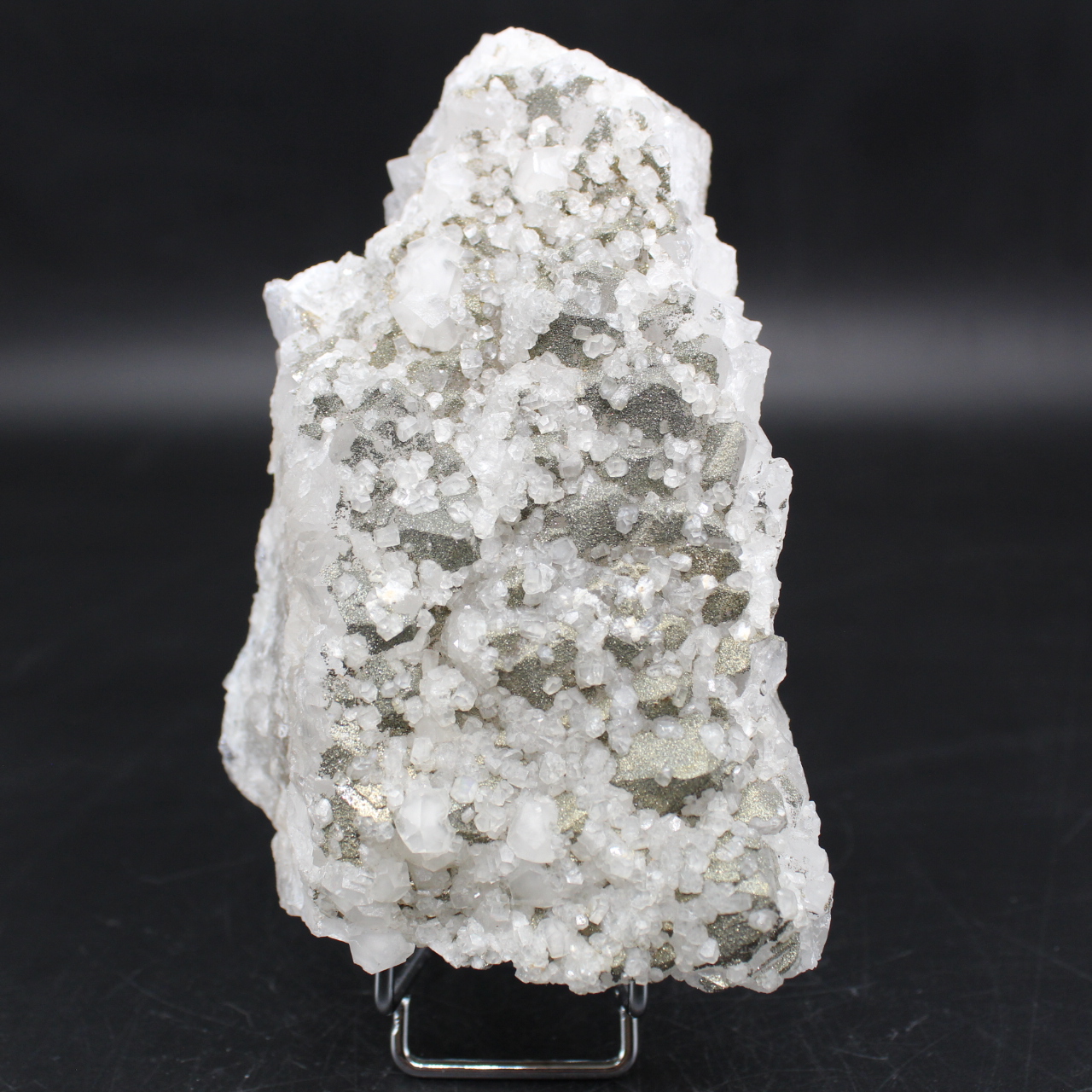 Calcite and pyrite