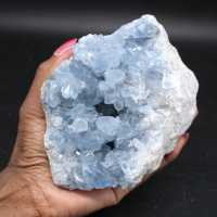 Celestita azul cristalizada