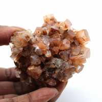 Raw crystallized aragonite