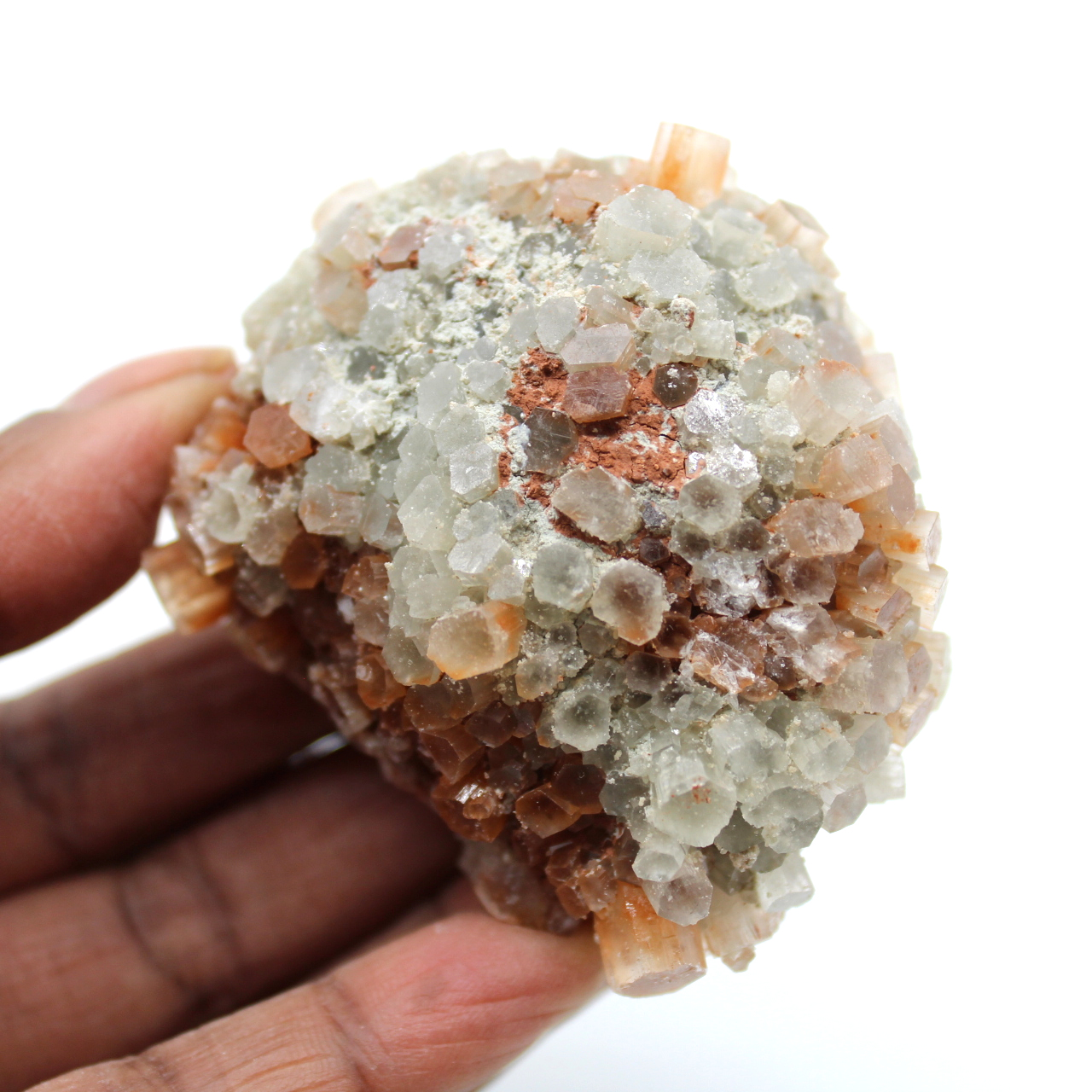 Aragonite crystals