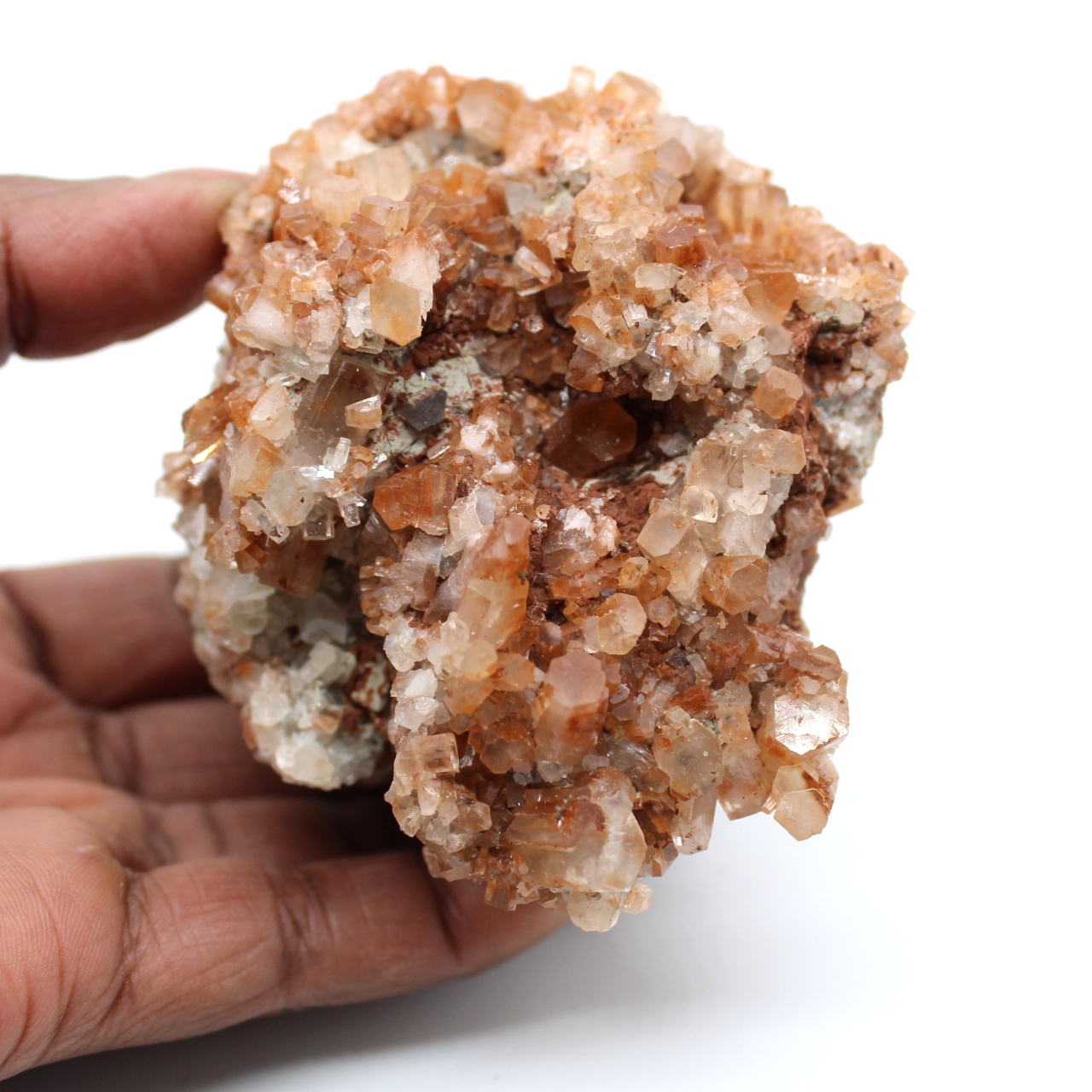Roche d'aragonite naturelle