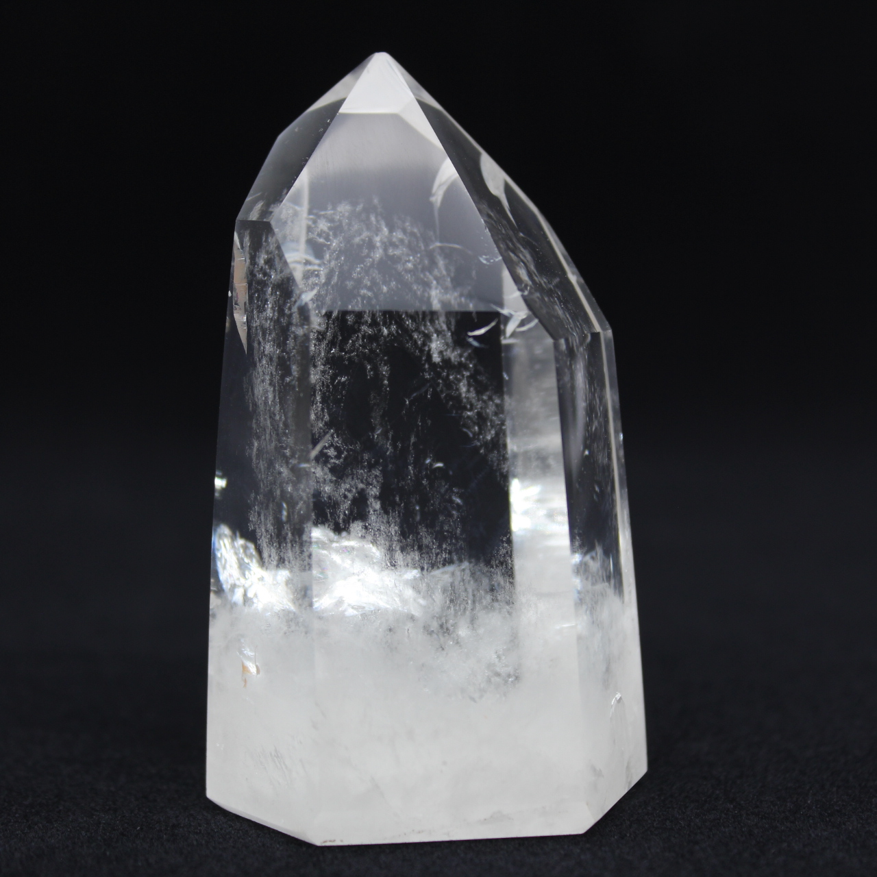 Ornamental rock crystal prism
