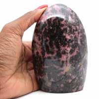 Rhodonite polished stone