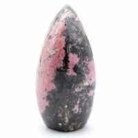 Rhodonite polished rock