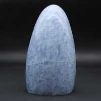 Pierre de Calcite bleue polie