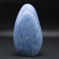 Collectible natural blue calcite