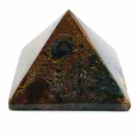 Pyramide en jaspe paysage